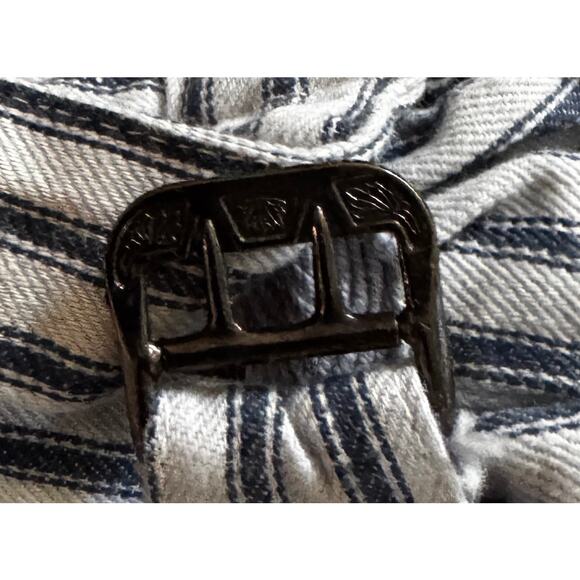 Vintage Ralph Lauren Cotton Reversable Vest | Double Prong Cinch-back | c. 1980s - Picture 8 of 16